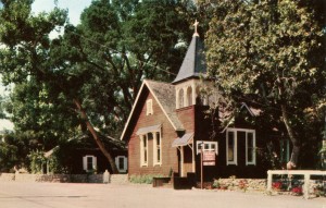 Little Brown Church of Sunol, built in 1885, Sunol, California           